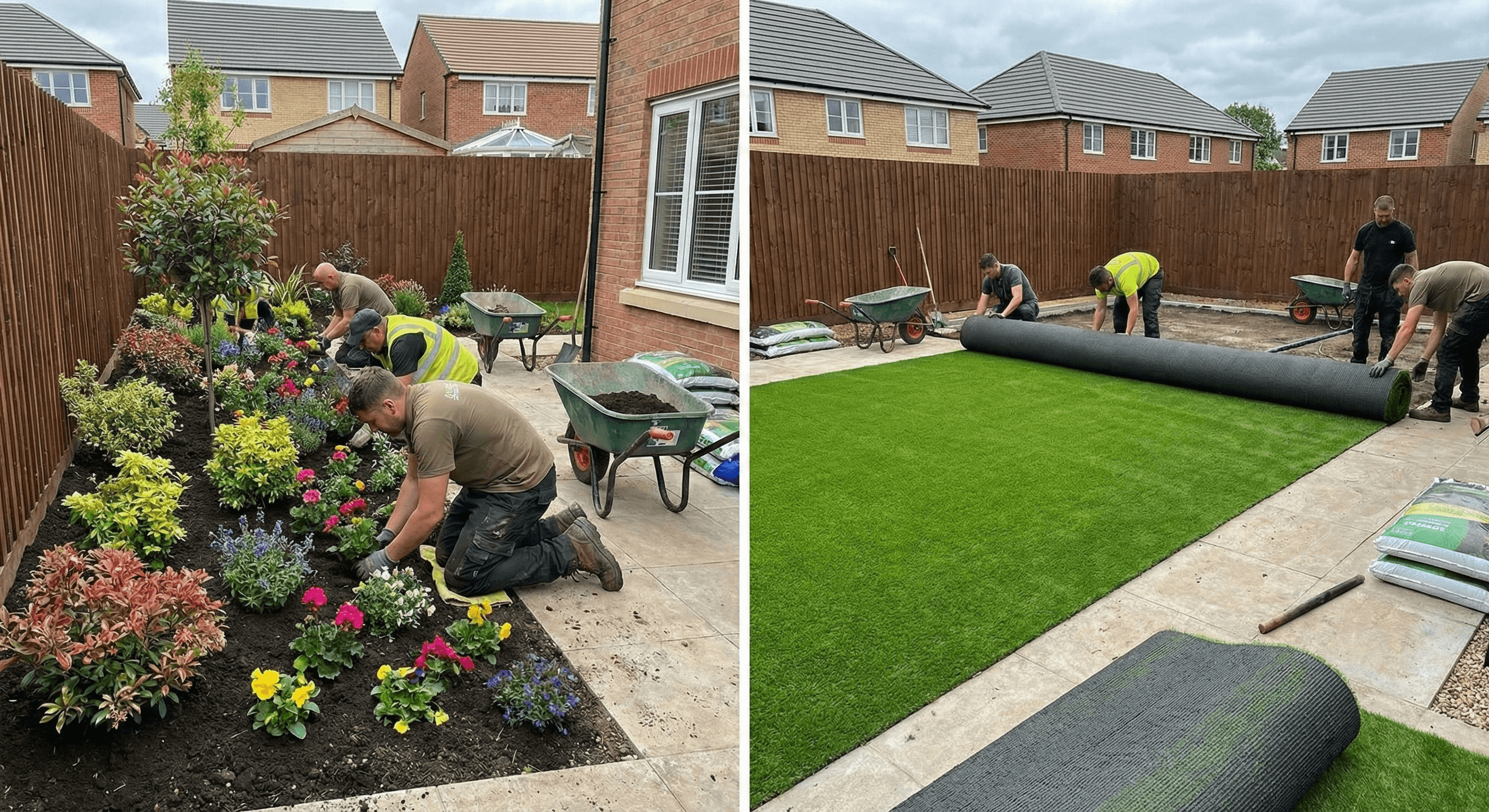 Planting & Artificial Grass
